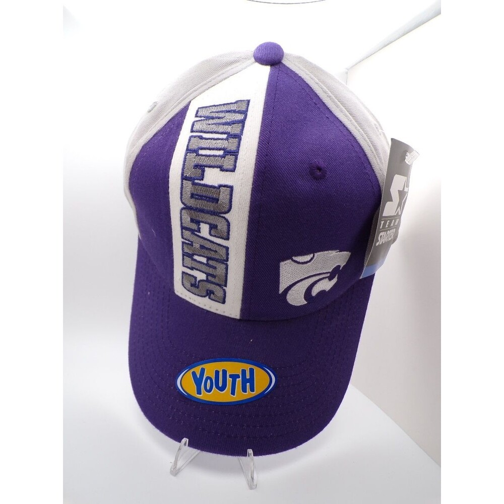 Starter Kansas State Wildcats Youth Adjustable Baseball Cap Boys Purple